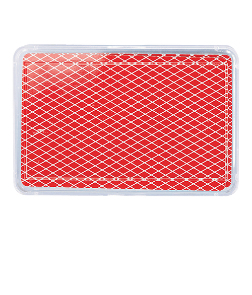 Deck of Playing Cards with Case in RED