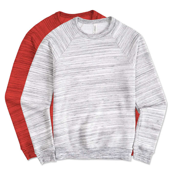 Embroidered Bella + Canvas Ultra Soft Crewneck Sweatshirt