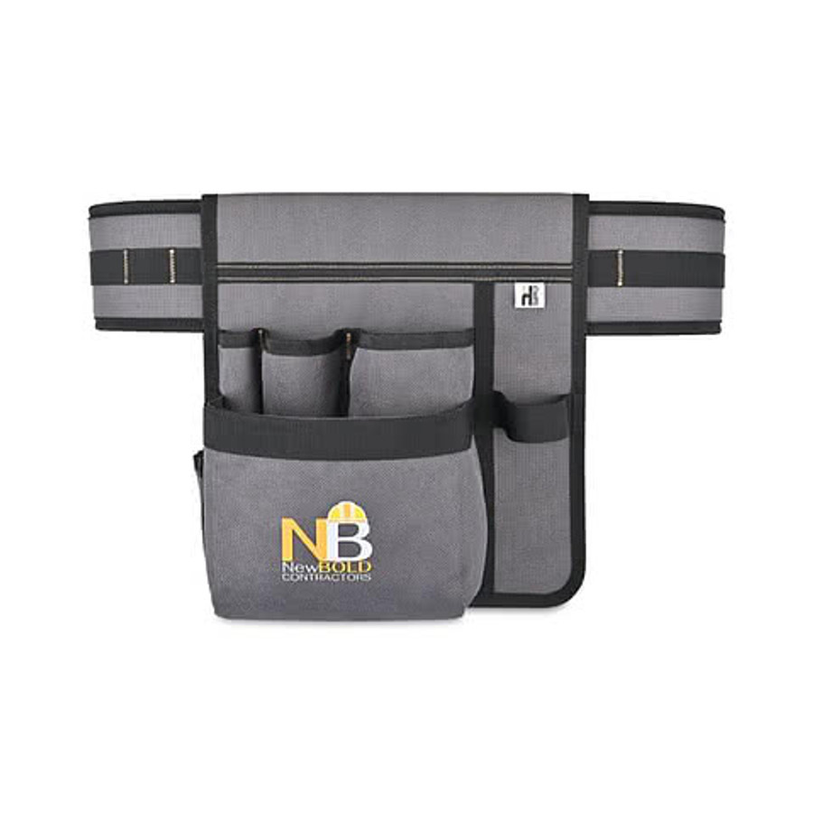 Heritage Supply Pro Recycled Recycled Tool Belt Pouch in Dark Grey