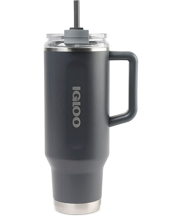 Igloo 40 oz. Recycled Travel Tumbler with Straw