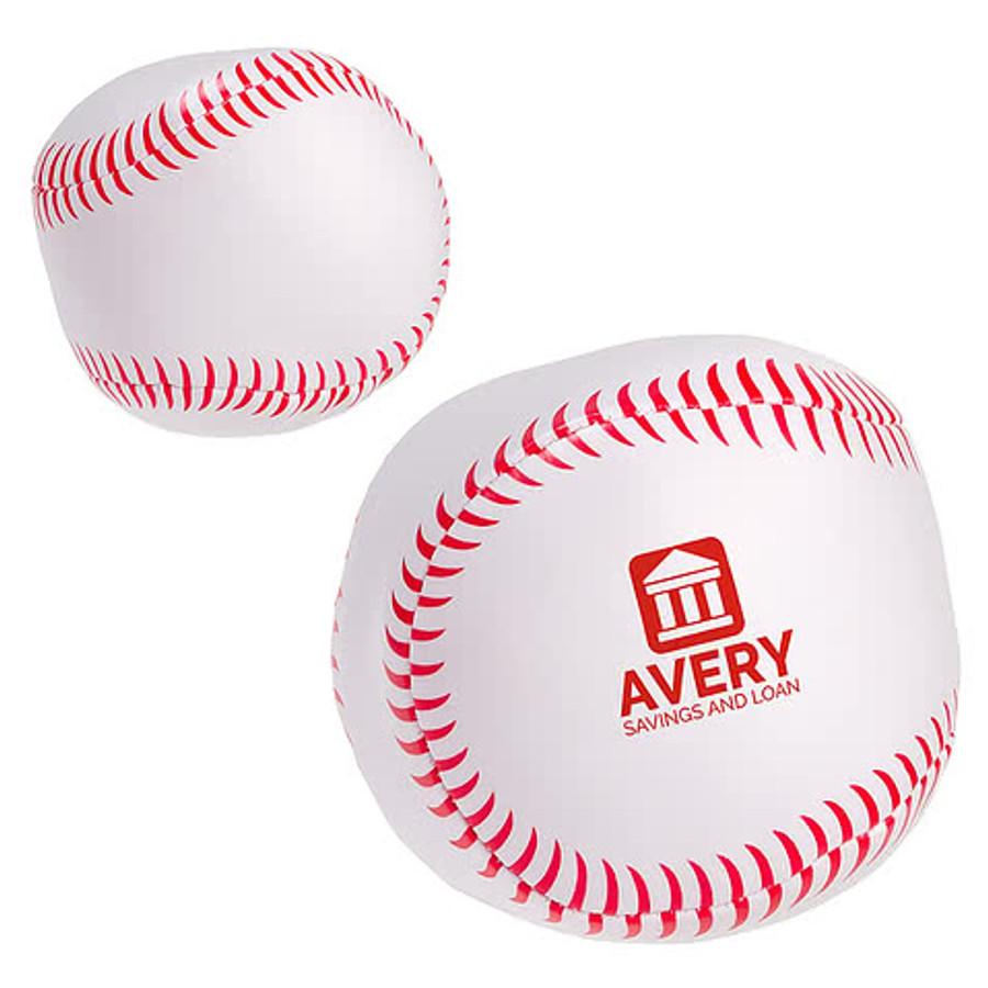 Baseball Plush Sports Ball in White