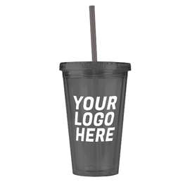 16 oz. Acrylic Cafe Tumbler - Color: Smoke
