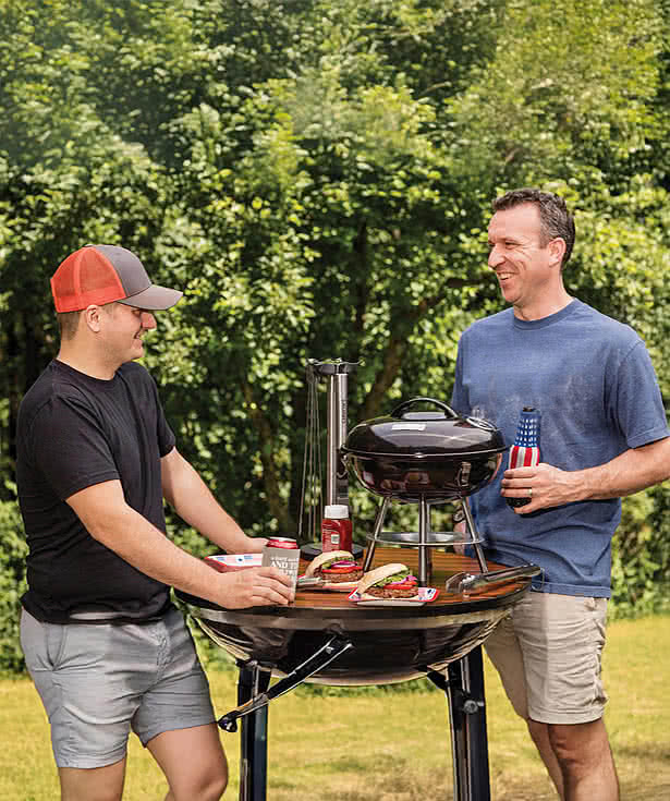 Laser Engraved Cuisinart Outdoors 14" Charcoal Grill