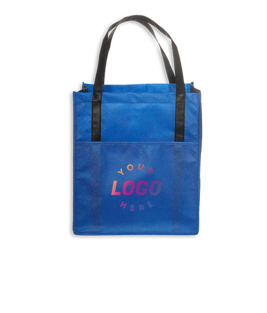 Metro Enviro-Shopper Large Recycled Grocery Tote Bag in Blue