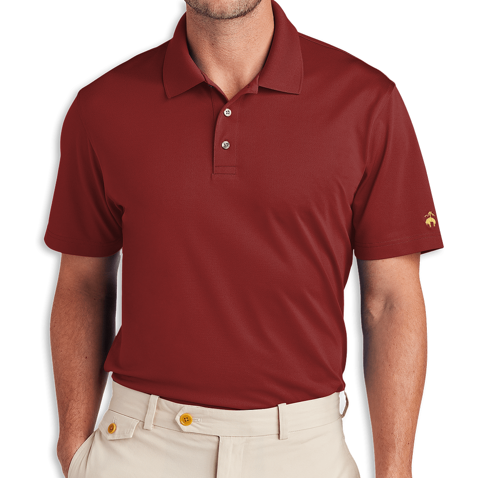 Brooks Brothers Mesh Performance Pique Polo - Printed-default