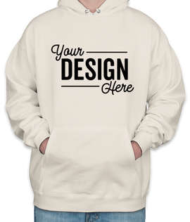 Hanes Ultimate Cotton Heavyweight Pullover Hoodie - Color: Natural