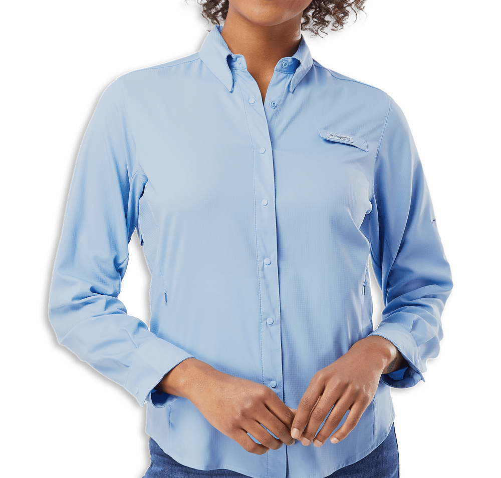 Columbia Women's Tamiami II Long Sleeve Fishing Shirt - Printed-default