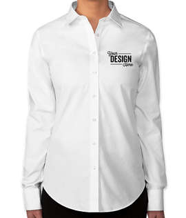 Brooks Brothers Women's Non-Iron Classic Dress Shirt - Color: Classic White