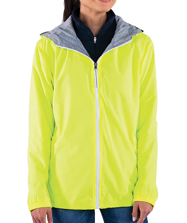 Charles River Portsmouth Hooded Windbreaker Jacket