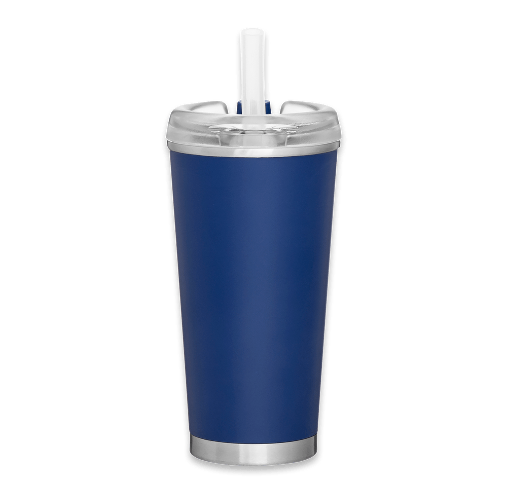 16.9 oz. Brooklyn Stainless Steel Insulated Tumbler with Straw-default