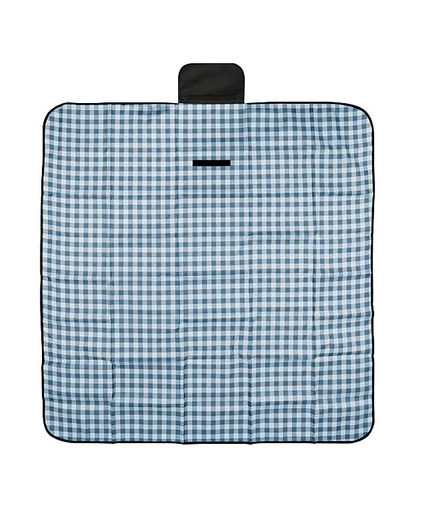 Gingham Roll-Up Picnic Blanket