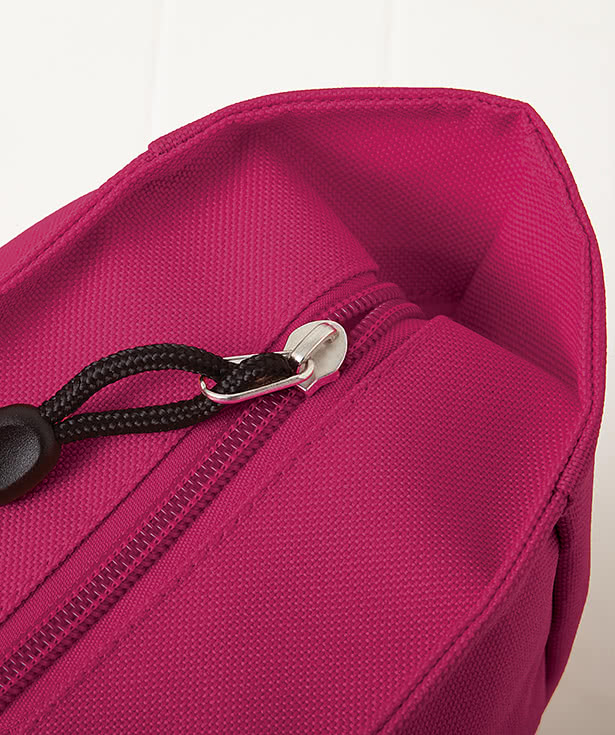 Port Authority Essential Small Poly Canvas Zippered Tote Bag