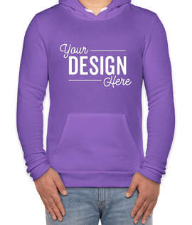 Royal Apparel USA-Made 50/50 Pullover Hoodie - Color: Purple