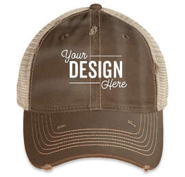 Sportsman Dirty-Washed Trucker Hat - Color: Fatigue / Khaki
