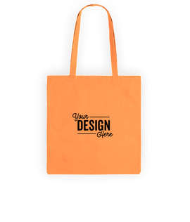 Promotional Non-Woven Convention Tote - Color: Orange