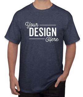 Canada - Gildan Ultra Cotton T-shirt - Color: Heather Navy