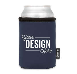 Contrast Foldable Can KOOZIE ® - Color: Navy