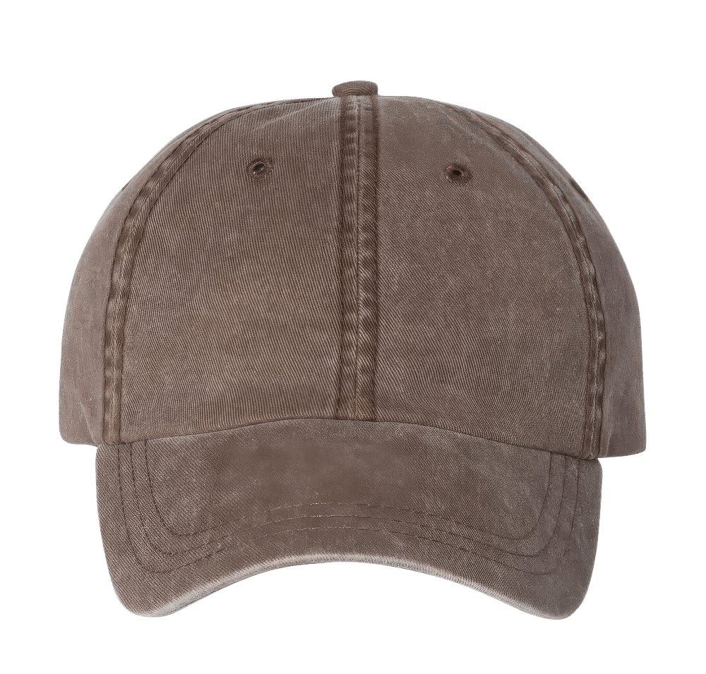 Valucap Pigment Dyed Cotton Twill Baseball Hat-default