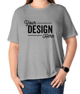Bella + Canvas Women's Tri-Blend T-shirt - Color: Athletic Grey Tri-Blend
