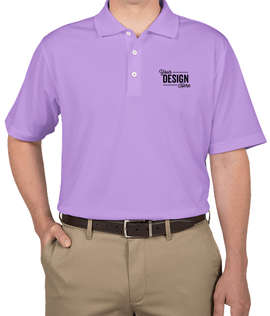 Adidas ClimaLite Performance Polo - Color: Light Flash Purple / Black