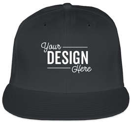 New Era 9FIFTY Flat Bill Snapback Hat - Color: Charcoal