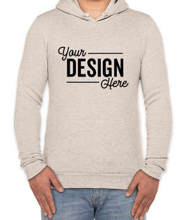 Royal Apparel USA-Made Tri-Blend Pullover Hoodie - Color: Tri Oatmeal