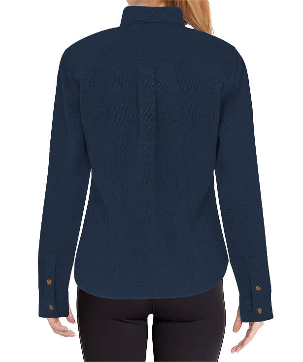 Fossa Apparel Women's Hermitage Pocket Long Sleeve Overshirt