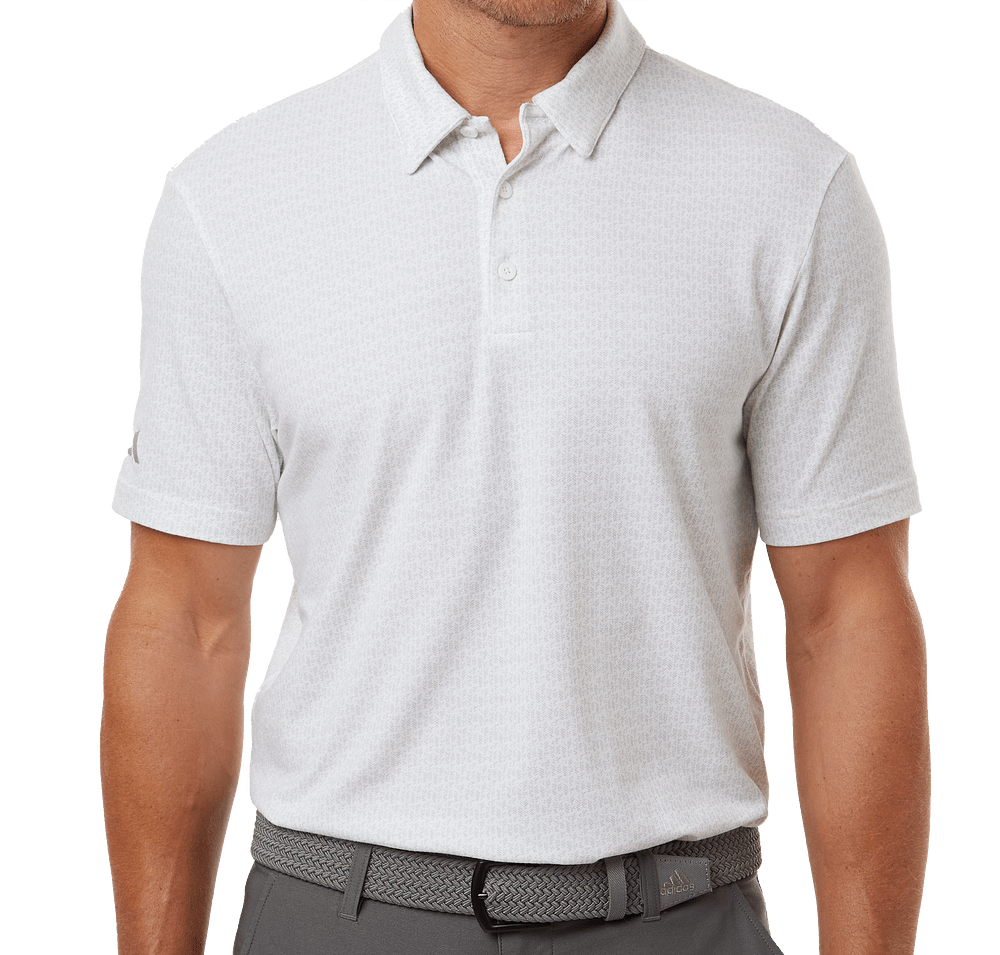 Adidas Micro Print Recycled Blend  Polo-default