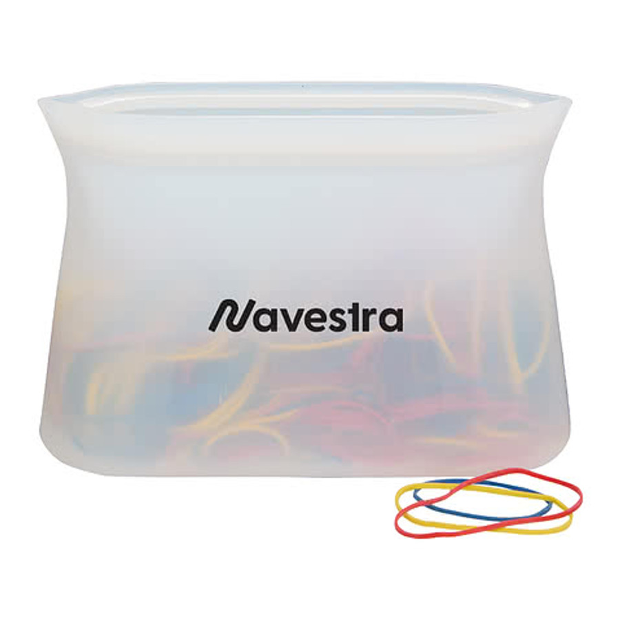 Zili 16 oz. Silicone Food Storage Bag in Clear
