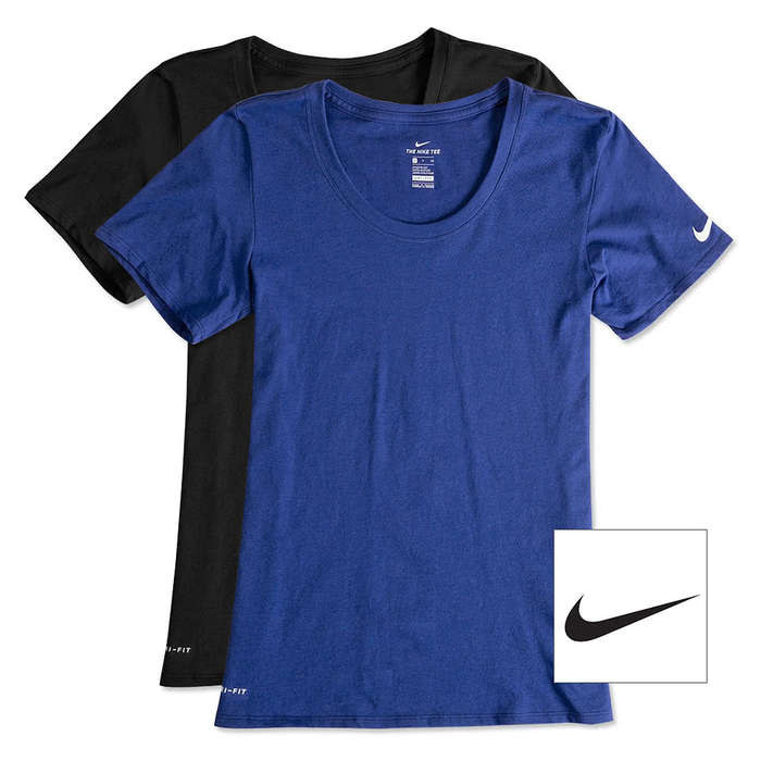 Custom Nike Dri-FIT Women's Blend Shirt - Design Performance Shirts Online at CustomInk.com