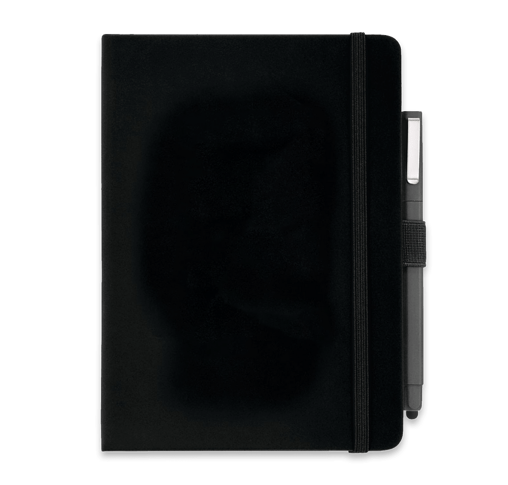 JournalBooks ® Full Color Vienna Hard Cover Notebook with Pen-default
