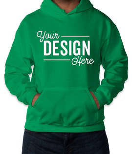 Gildan DryBlend 50/50 Pullover Hoodie - Color: Irish Green