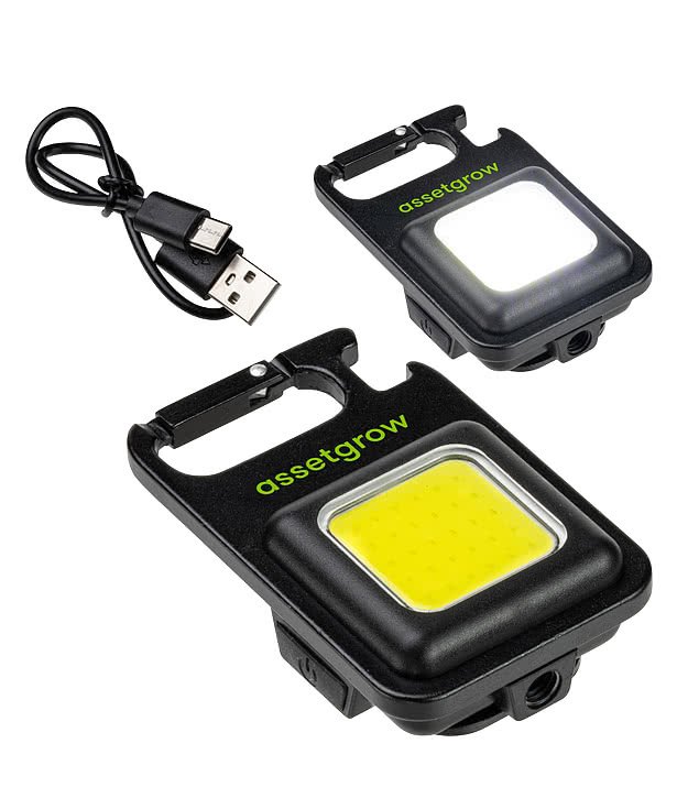 Best Buddy Tools Northstar Rechargeable COB Pocket Flashlight with Magnet & Stan