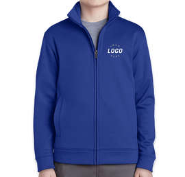 Sport-Tek Youth Sport-Wick Tech Fleece Full Zip Jacket