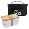 Stackable Bento Box with Insulated Carrying Case