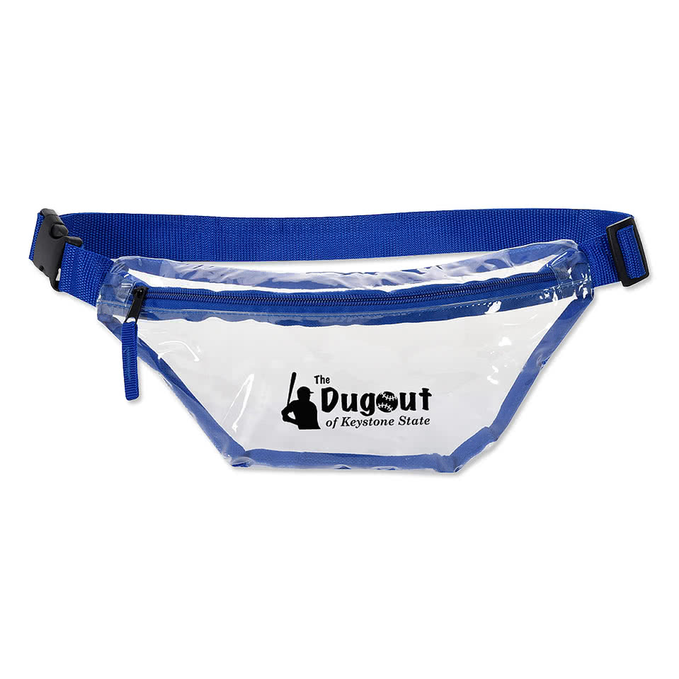 Clear Choice Zippered Fanny Pack