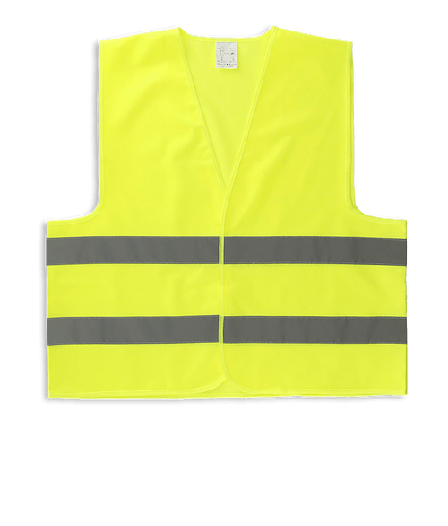 Reflective Safety Vest in Yellow