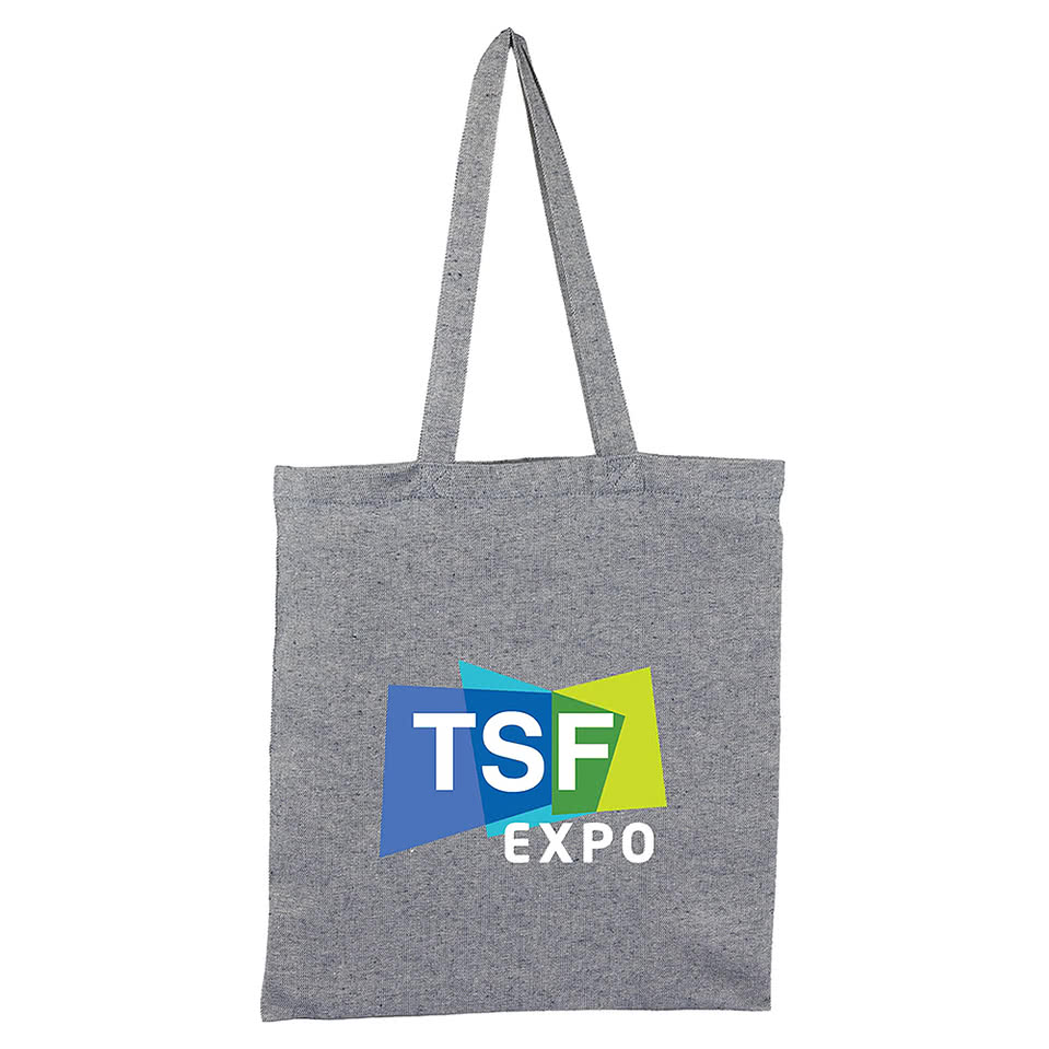 Recycled Cotton Twill Convention Tote Bag