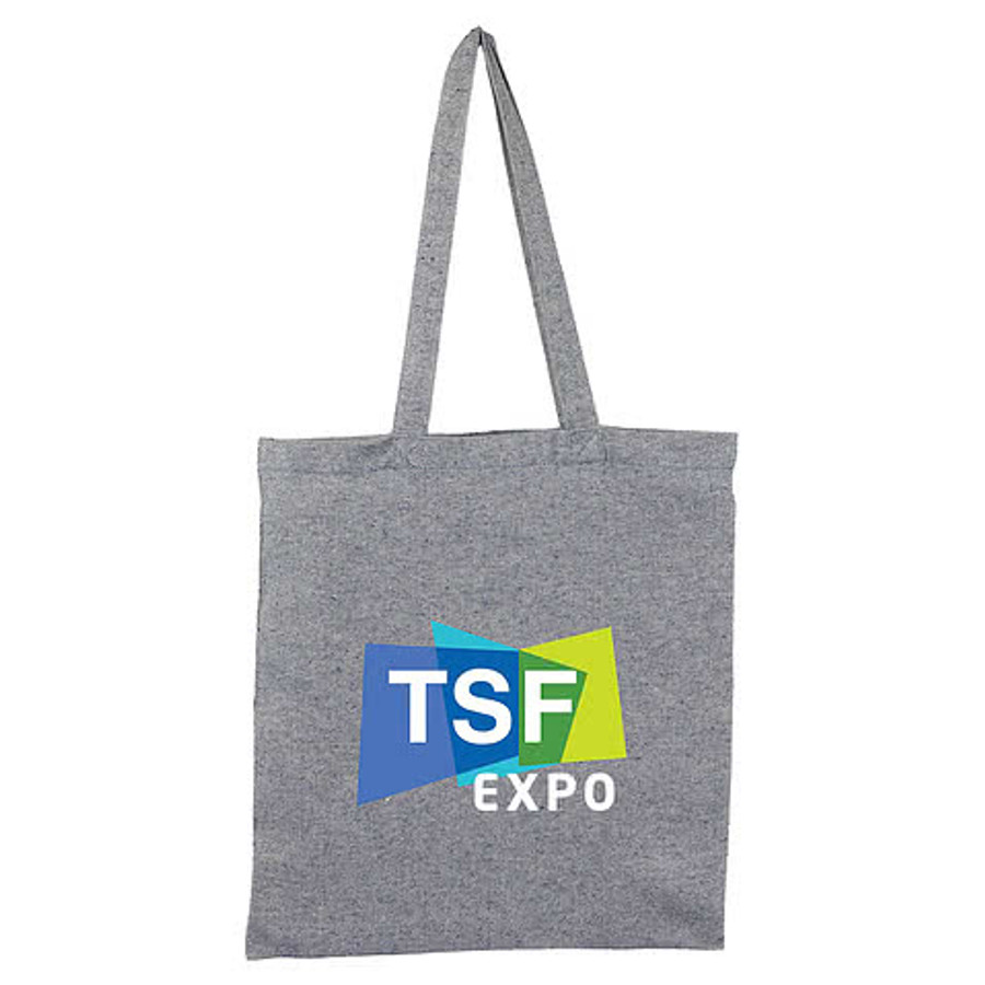 Recycled Cotton Twill Convention Tote Bag