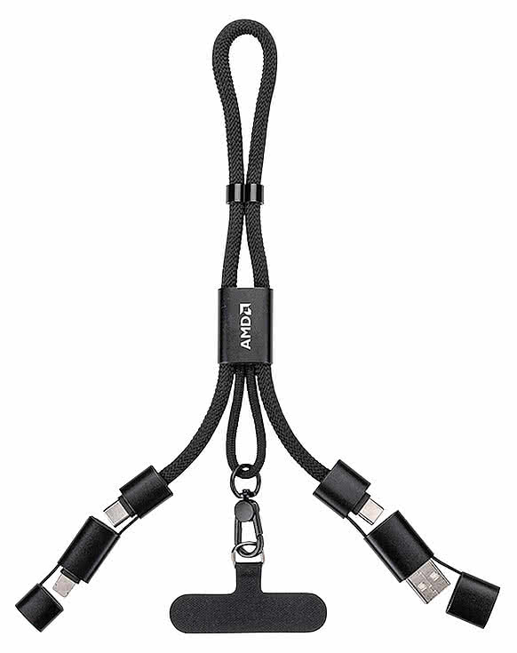 Arowana Multi-Charge Wristlet Lanyard w/Phone Holder