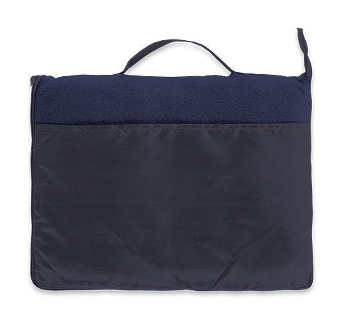 Fleece Travel Blanket in Navy