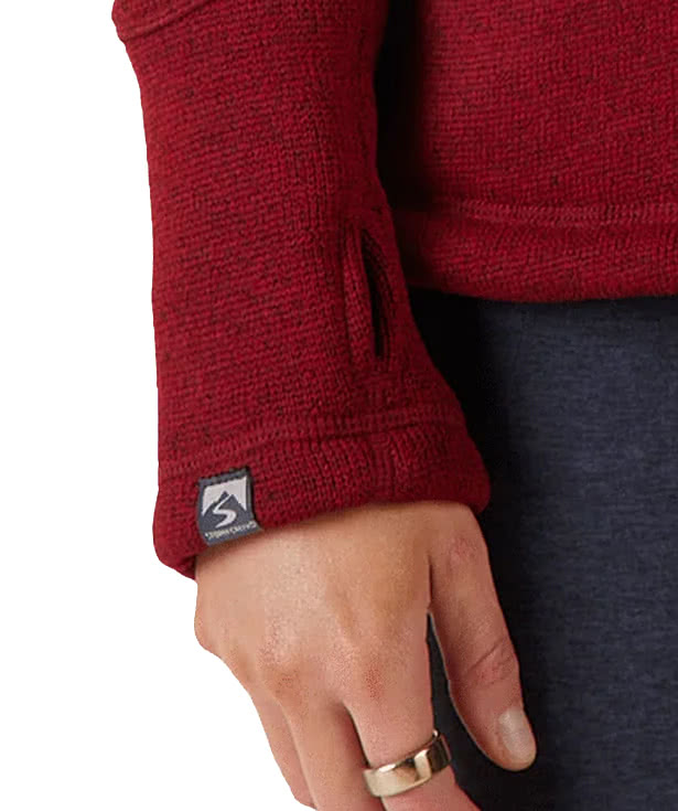 Storm Creek Women's Overachiever Sweater Fleece Jacket