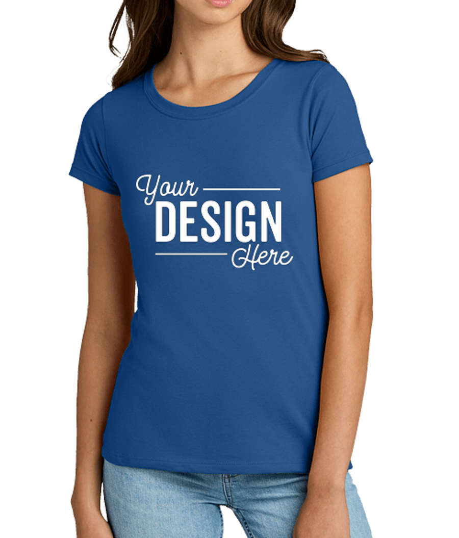 Next Level Women's Ideal Jersey Crewneck T-shirt in Royal