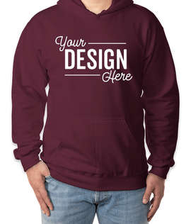 Gildan Softstyle Eco Pullover Hoodie - Color: Maroon