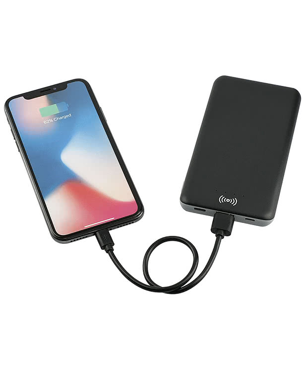 Full Color Axial 4,000 mAh Portable Wireless Power Bank