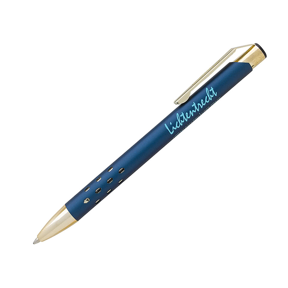 Souvenir Armor Gold Pen (black ink)