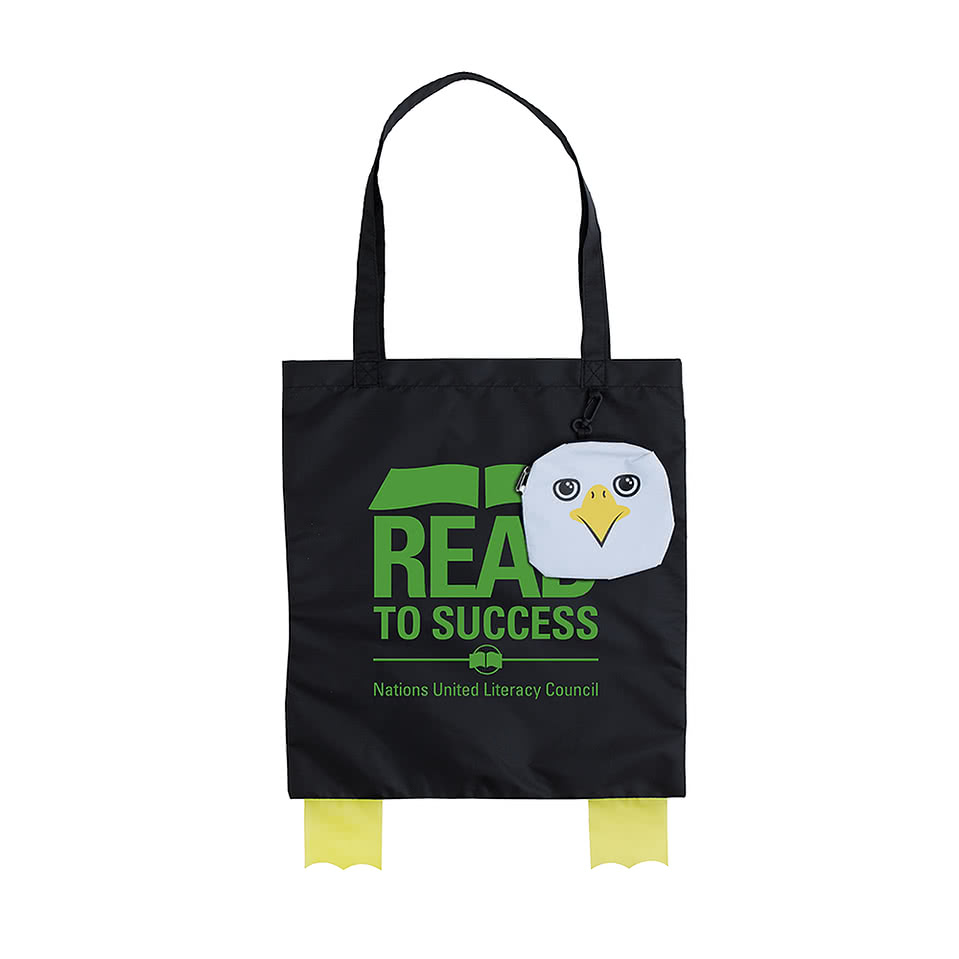 Paws N Claws Foldable Tote Bag with Hanging Pouch