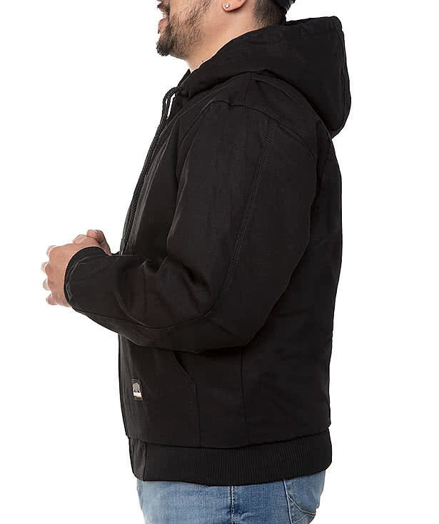 Custom Berne Heritage Cotton Duck Hooded Jacket - Design