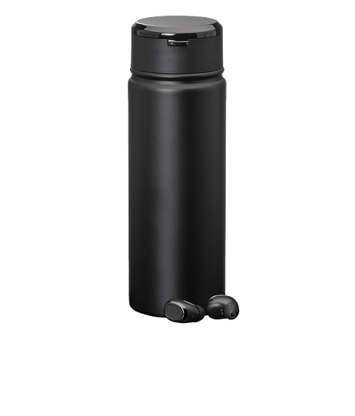 18 oz. Strada Bottle in Black
