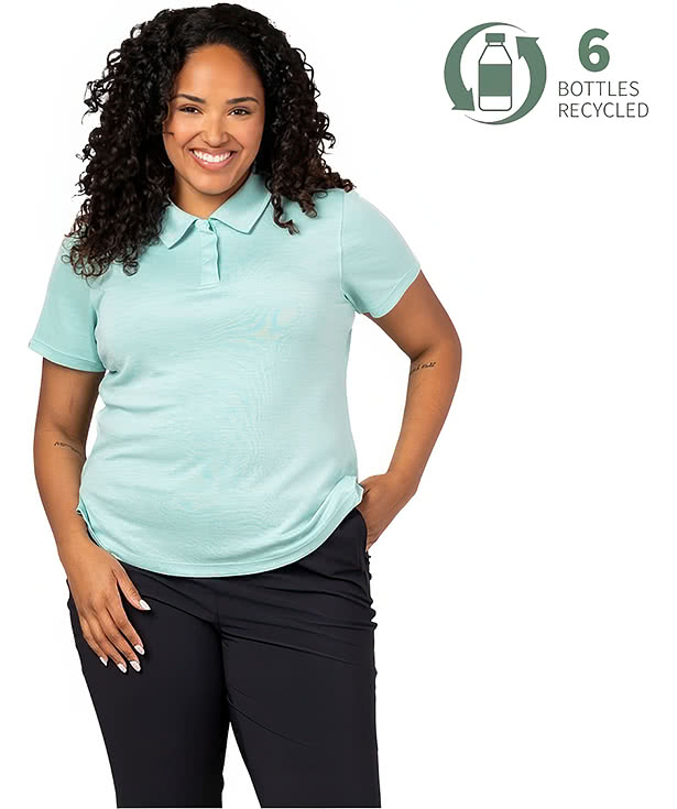 Storm Creek Women's Renewer Recycled Performance Polo - Printed